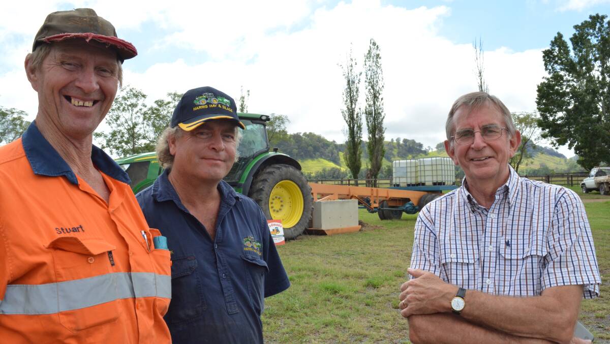 EXPANDING HORIZONS: Stuart Redman, Mark Harris and Rod Menzel are looking forward to the new event at this year's Gloucester Show. Picture: Anne Keen