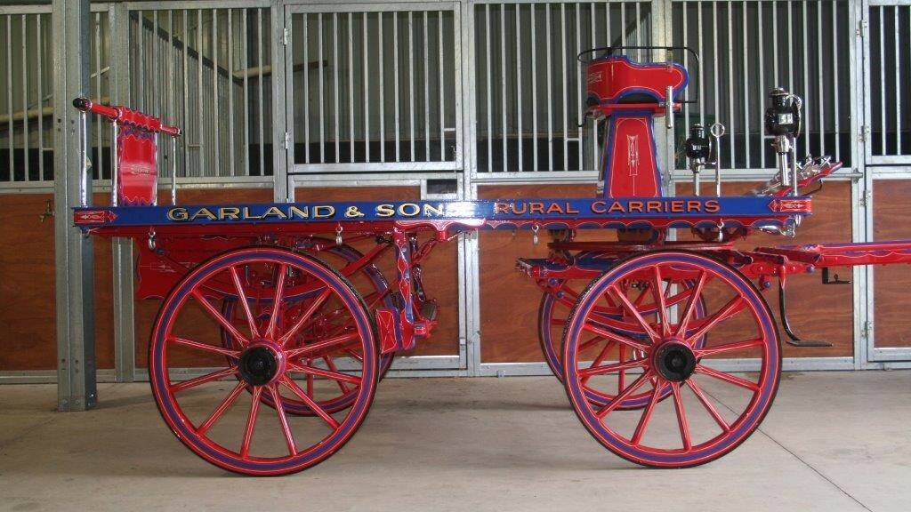 An 1890s City of Sydney lorry which has been fully restored will be among a collection of heavy horse gear will be auctioned on August 26.