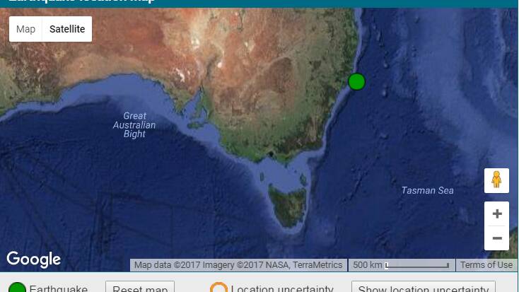 Offshore earthquake at Forster causes tremor | Update