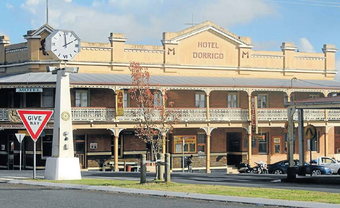 CLASSIC HOTEL: Dorrigo's Heritage Hotel has been attracting day-trippers and local patrons since the 1920s, with its old-world charm and friendly service.  