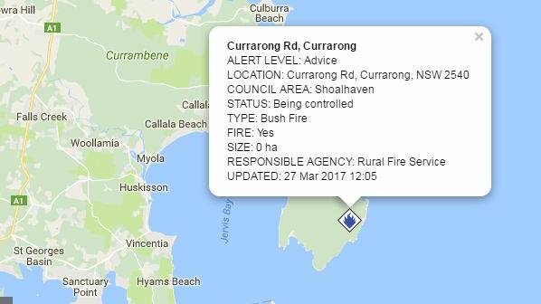 NSW RFS Fires Near Me has the bushfire listed on its website.
