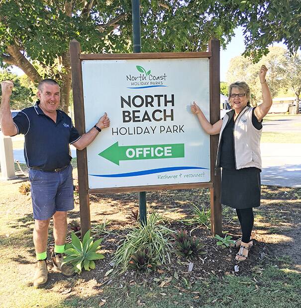 NCHP NORTH BEACH - Managers Jack & Peggy Kelly.
