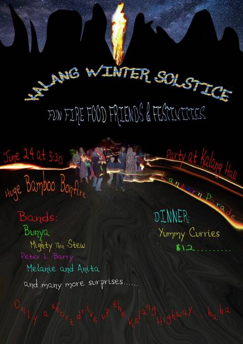 You’re invited to the Kalang Winter Solstice Celebration