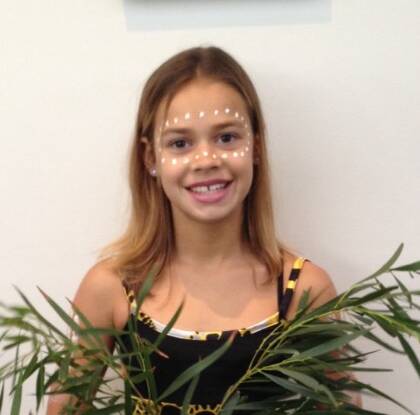 A dance star: Codi Denham has been accepted into, Rekindling, a dance program for young Aboriginal and Torres Strait Islanders.
