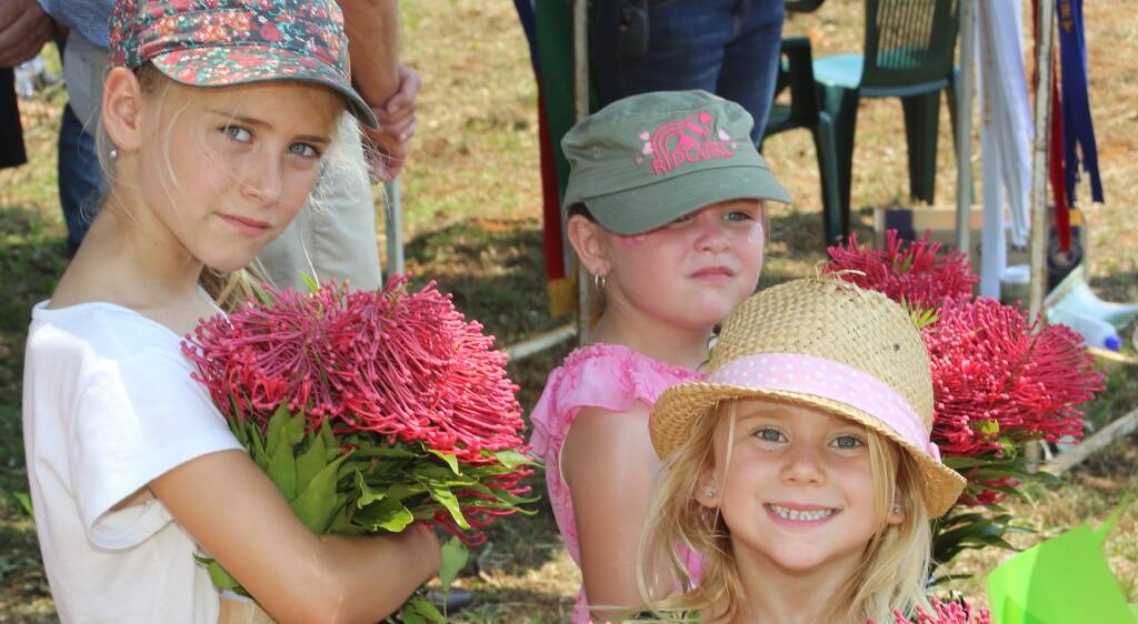 EXCITEMENT: Locals are looking forward to the fun at the Show this year. With art displays and showbag stalls, children visiting the show this year can collect treasure maps and follow directions to collect exciting prizes. 