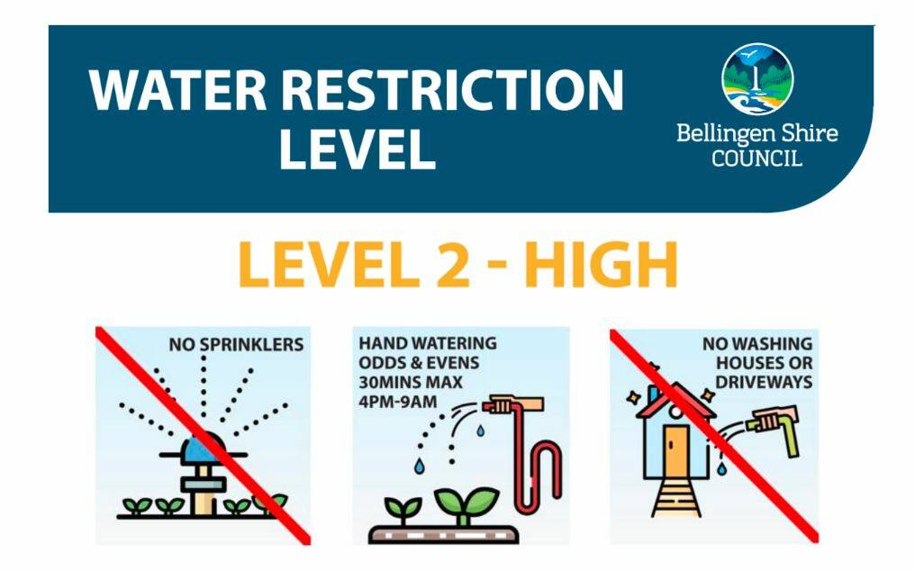 Water restrictions eased