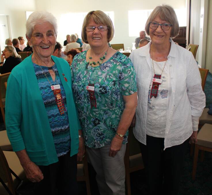 Dorrigo branch’s delegates at the UHA Zone Day were Life Member Nita McKnight, President Sandra McGuire and Jan Bennett.