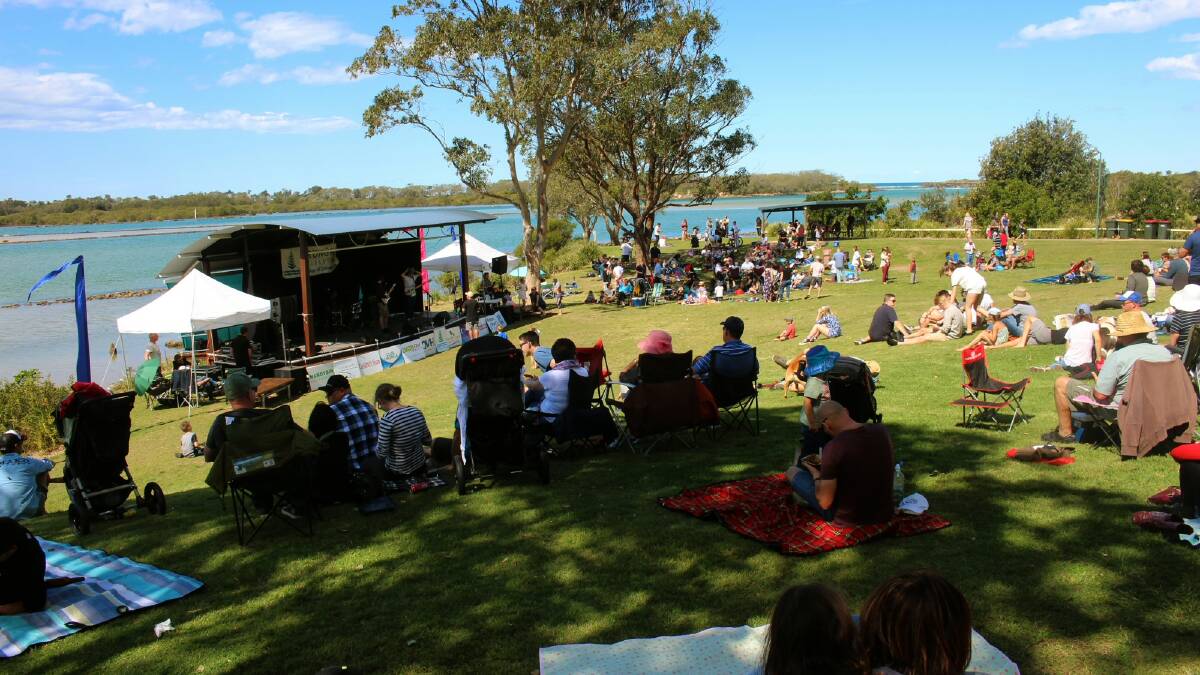Father’s Day picnic in Urunga