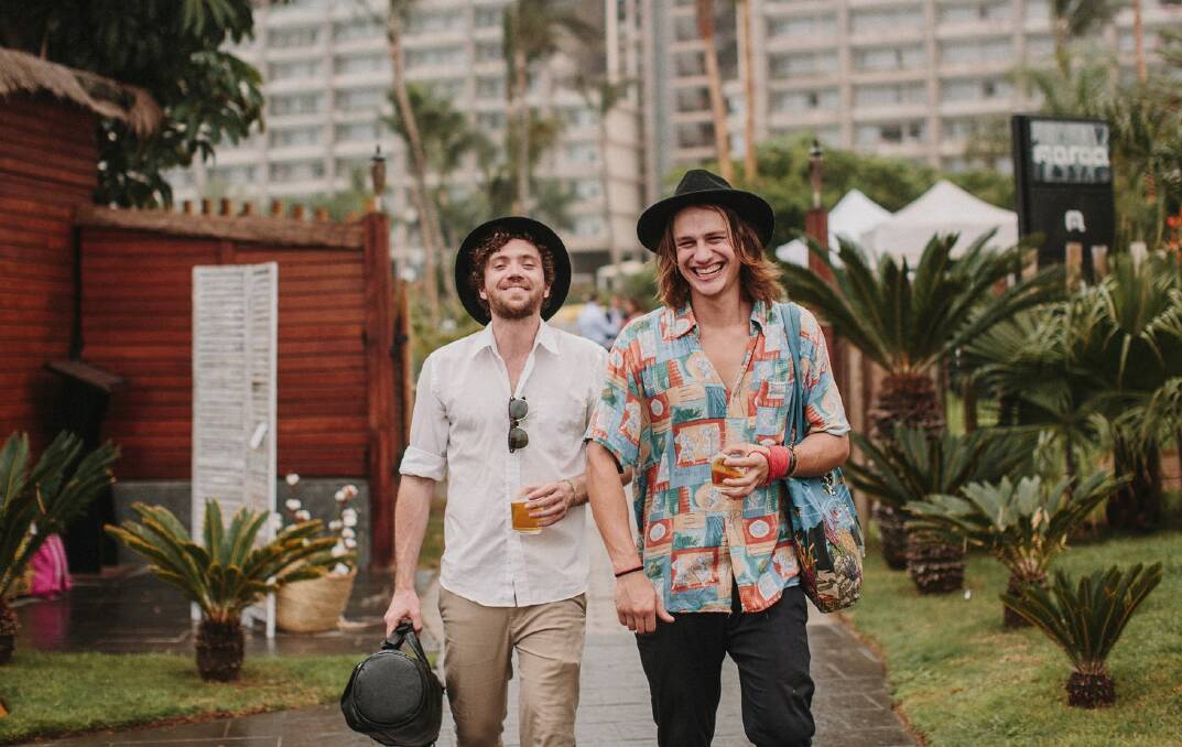 THURSDAY, JANUARY 19: 'The Milkshakes' are a duo of Berlin-based Will Henderson and Michael Harvey from Sydney. See them at the Bellingen Brewery.