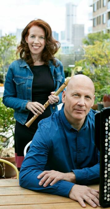 SEPTEMBER 22-25: Genevieve Lacey and James Crabb will perform at the seventh annual Bellingen Music Festival.