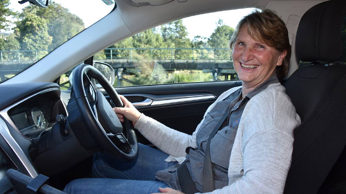 Bellingen volunteer driver Ronda Clark can’t wait to get behind the wheel 