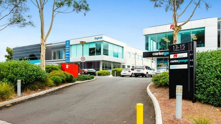 Suburban offices at 13 and15 Compark Circuit in Mulgrave in the Compark Business Park. Photo: Urban Angles