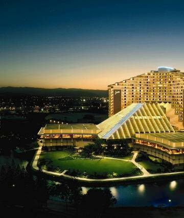 Jupiters Hotel & Casino, Gold Coast, is Australia's fourth-largest hotel.