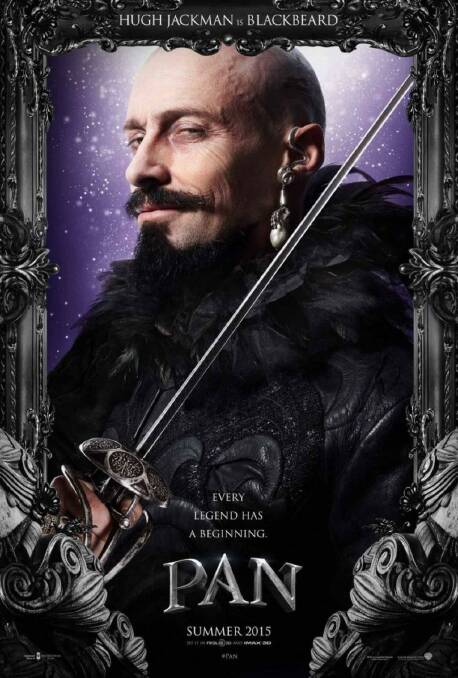 Theatre! Hugh Jackman as Captain Blackbeard in <i>Pan</i>.  Photo: Supplied