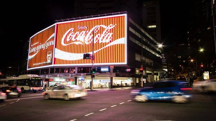 High rise near the Coke sign?  Photo: Dominic Lorrimer