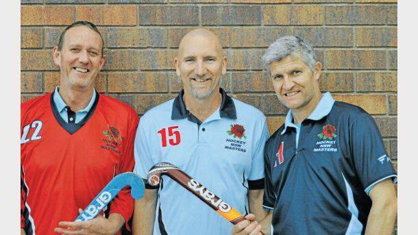 Dale Neaves, Dave Rake and Dave Dedman will represent NSW at the Australian Men’s Masters National Hockey Championships