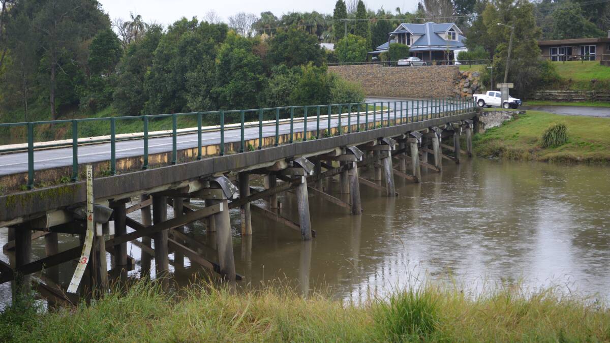 While the Bellinger River at Lavender's Bridge remains well below, the Australian Government Bureau of Meteorology has issued a warining for minor flooding at Thora.