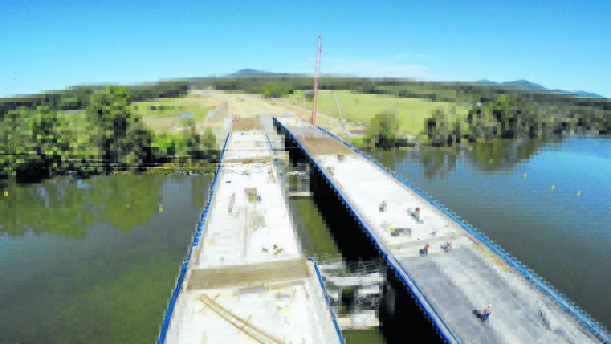 Urunga Pacific Highway upgrade. Image supplied by NSW RMS.
