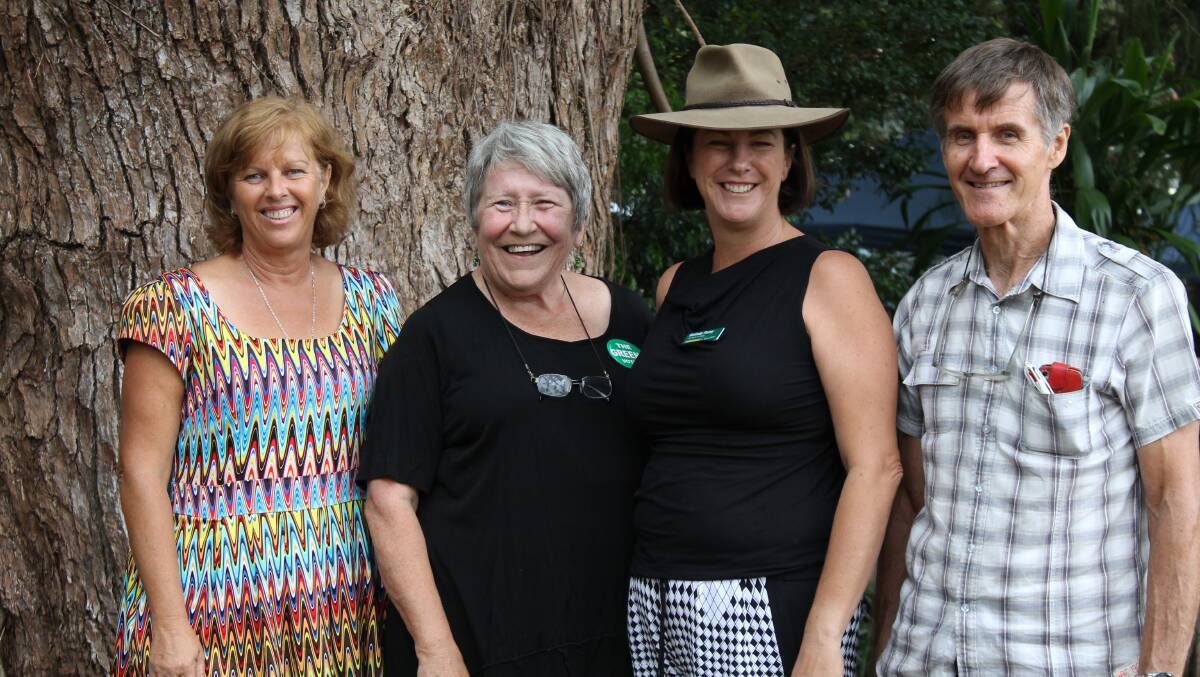 Labor’s Fran Armitage, Greens’ Carol Vernon, Nationals’ Melinda Pavey and CDP's John Klose.