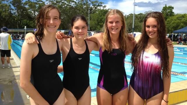 Bellingen swimmers at the Mid North Coast Zone Swimming Carnival.