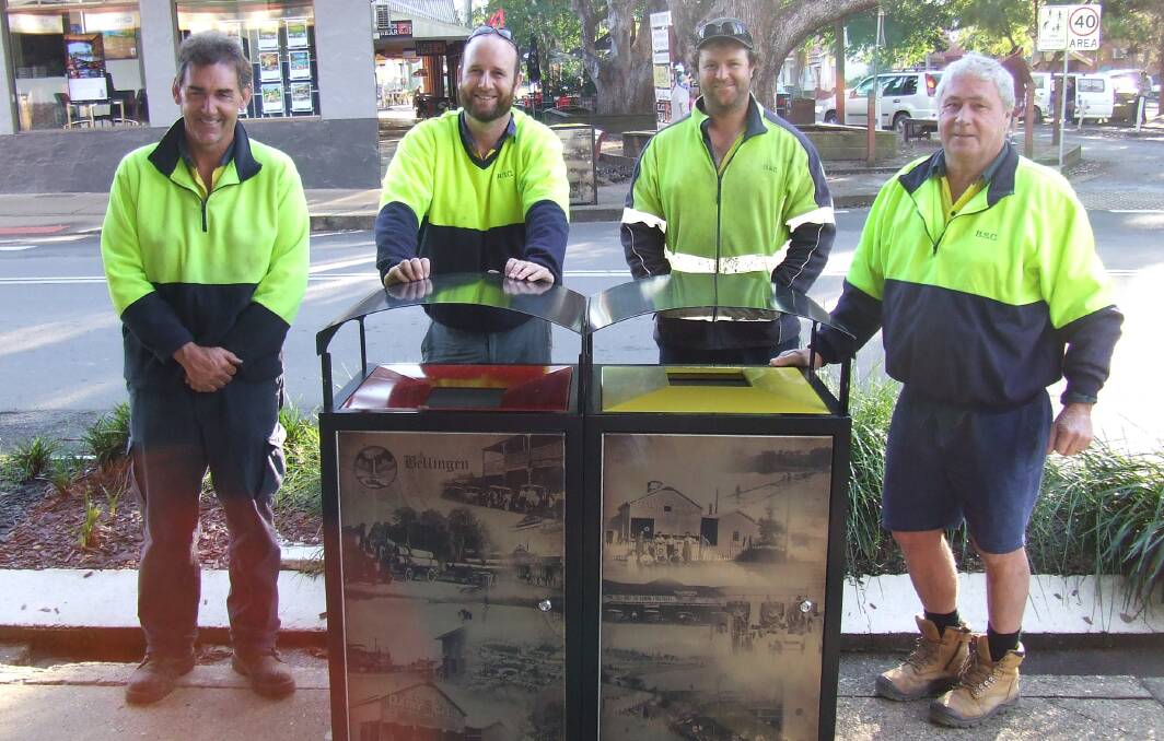 New bins for Bellingen Shire towns