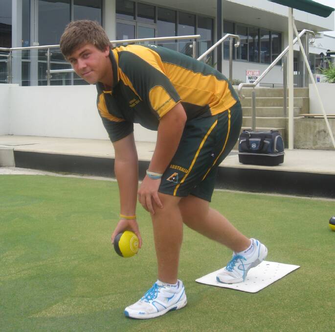 ROLLING ALONG: Corey Wedlock has joined Cabramatta Bowling Club and is heading for the big league.