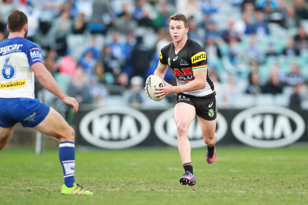 Achieving goals: Bellingen Dorrigo Magpies junior Dylan Edwards has cemented his spot in the Penrith Panthers' first grade side. Photo: NRL Photos.