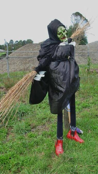 This year's scarecrow displays were a hit.