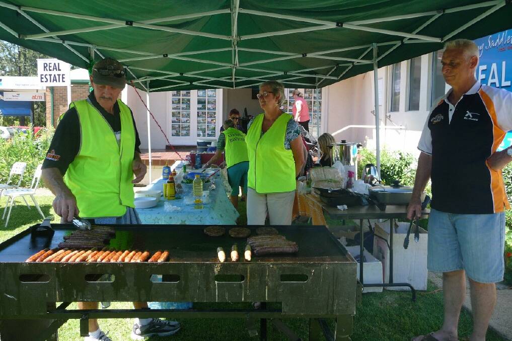 A special barbecue for the Food Pantry volunteers and members.
