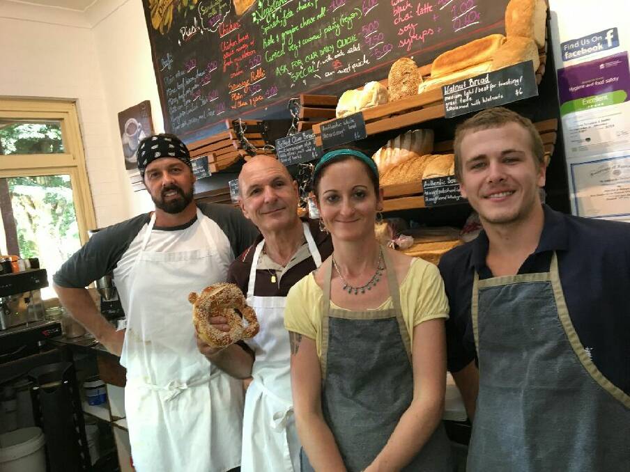 Baking daily: Supplying the freshest possible products and great service are the team at the Bellingen Swiss Patisserie & Bakery.