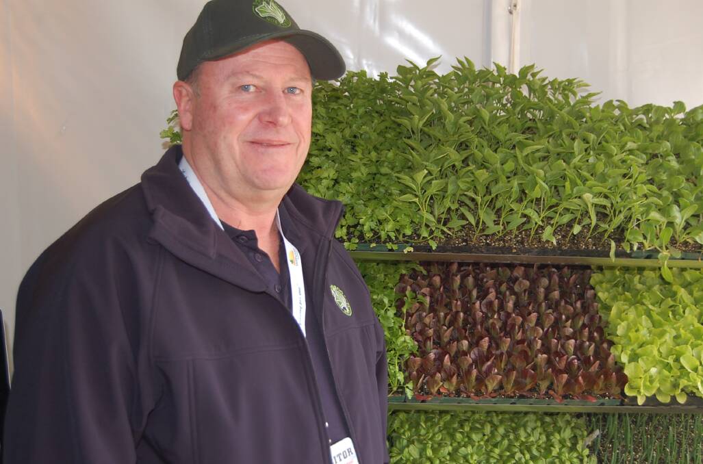 LOOKING FORWARD: Boomaroo Nurseries manager and director Eric Jacometti says there are exciting developments afoot with new technology involved in commercial seedling production.