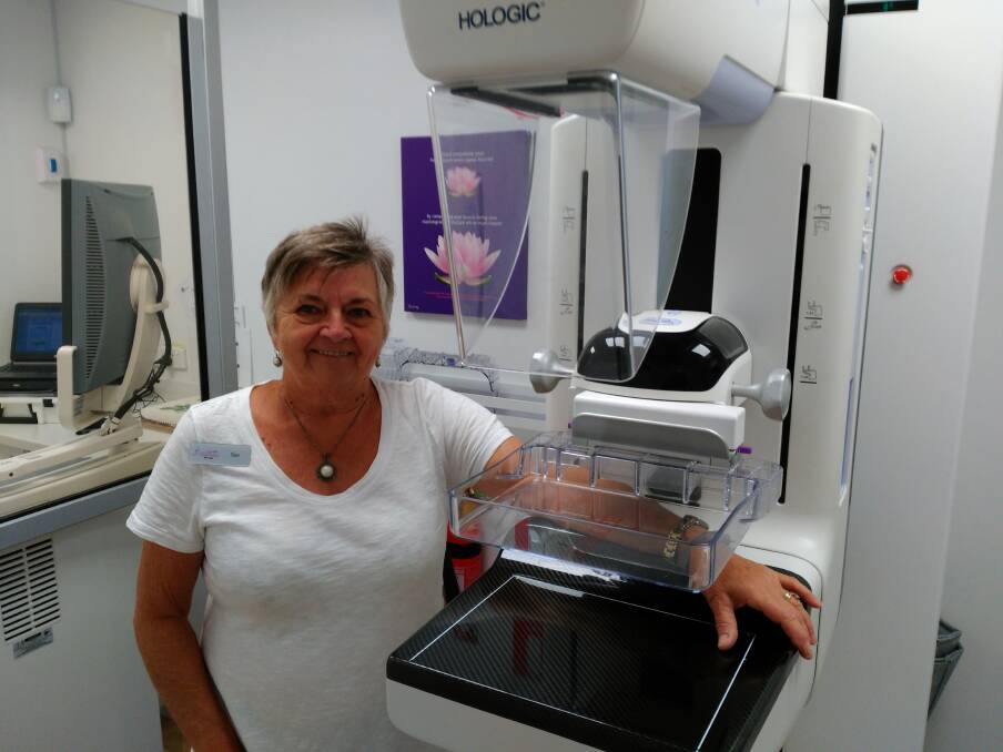 Radiographer Susan Cross is one of the friendly BreastScreen team ready to make women feel at ease for their screening mammogram.