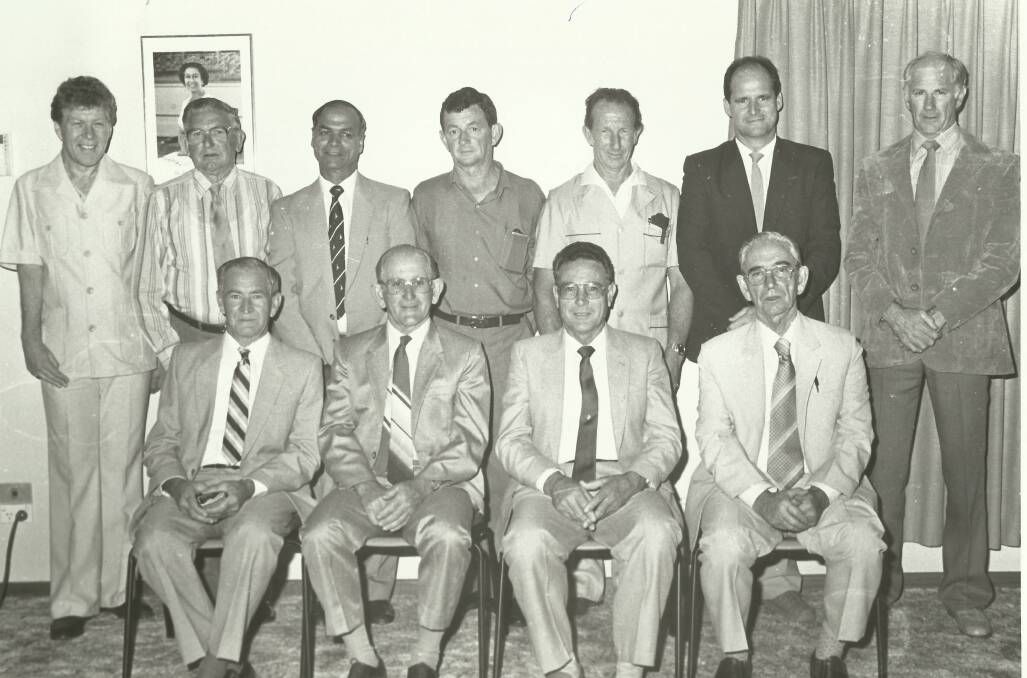 The Bananacoast Community Credit Union board from 1987