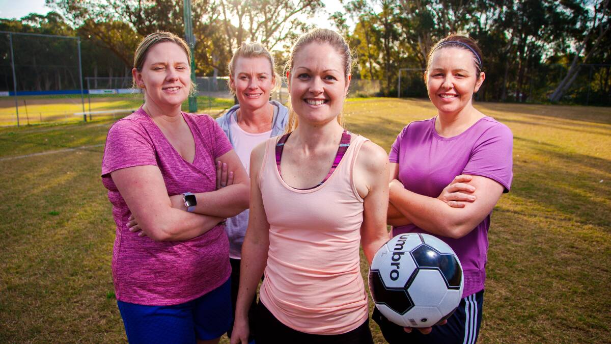 More local women than ever are strapping on their football boots