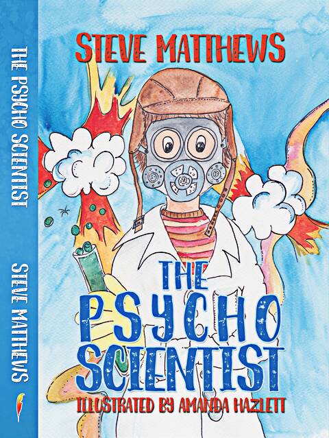 Local illustrator helps bring to life ‘The Psycho Scientist’