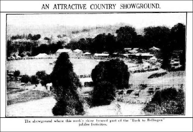 SHOWGROUND: The Sydney Morning Herald, Saturday 25 March 1933, page 16.
