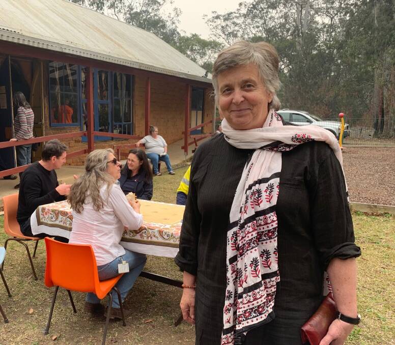 Dundurrabin resident Shakti Mudra from the Tyringham RFS has decades of firefighting experience, including the Ash Wednesday fires in Victoria. 