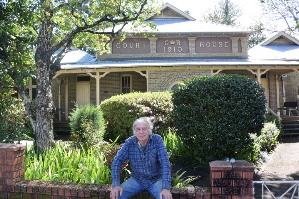 Peter Opdenberg is worried that Bellingen Courthouse may never reopen