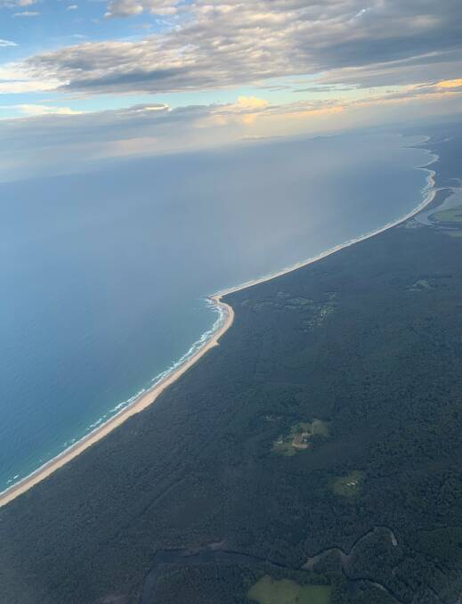 Coffs Coast from the air