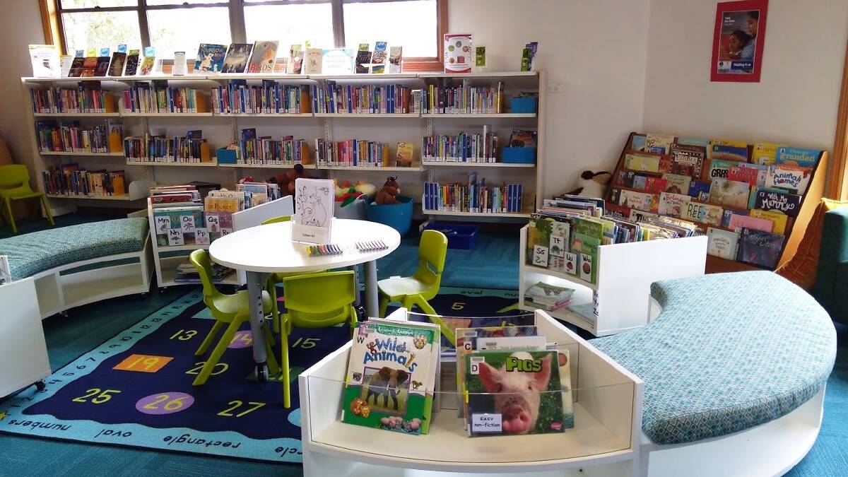 Refurbished children's area at Urunga Library