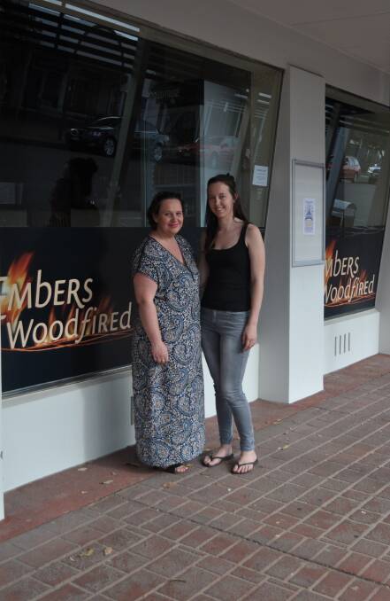 Renee Perks and Rhiannah Neaves sprang into action when a man collapsed at Embers Restaurant in Urunga.