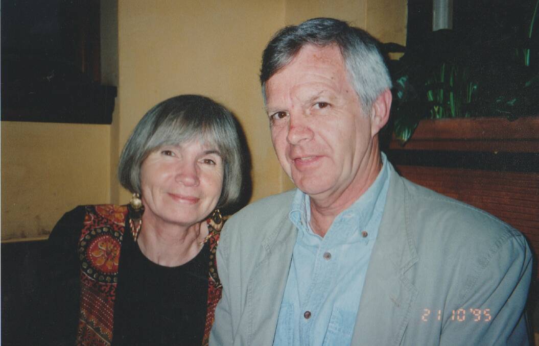 Irene and David in 1995