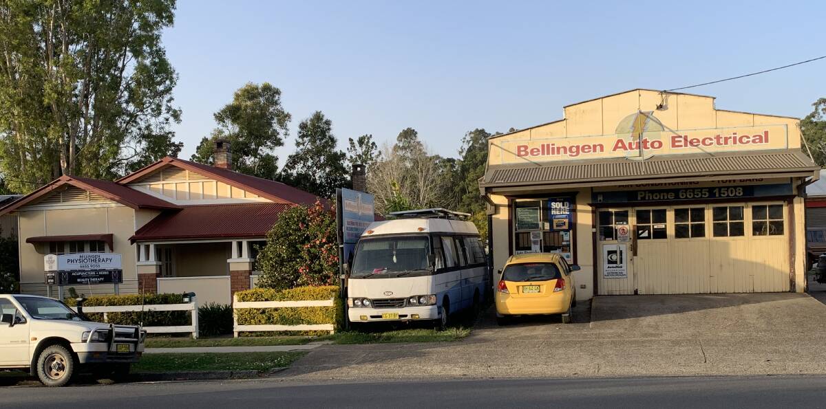 The family lived at 14 Hyde St Bellingen and Percy Sara worked next door as the Ambulance Station Superintendent.