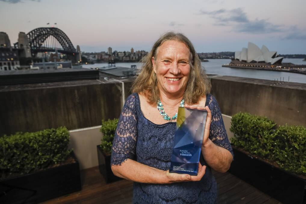 2020 NSW Senior Australian of the Year is Bellingen's Sue Lennox. Photo Salty Dingo 