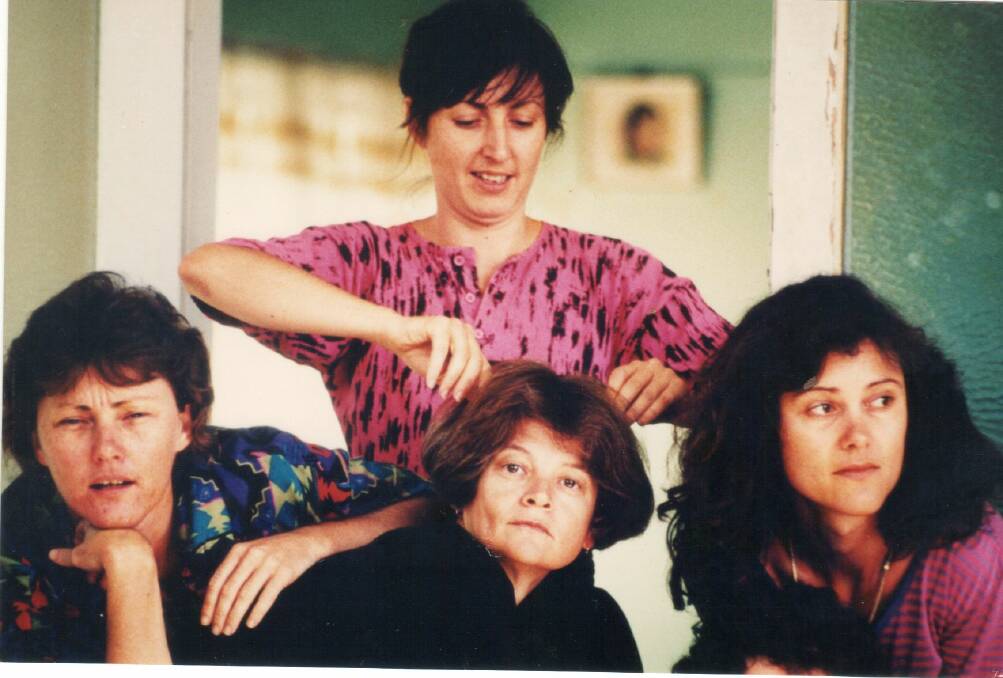 From the archives: Susan McGowan, Deborah Ryan (top) Persia Wildwood and Caroline Mueller. 