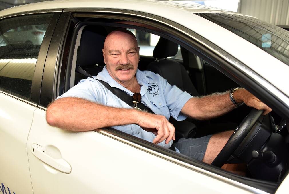John Durbin from Urunga has been driving with Community Transport for about four years.

 