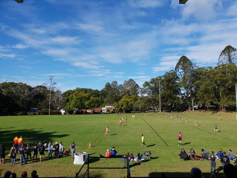 Perfect weather at the Graveyard for Saturday's games. Photo @Bellingen Valley/Dorrigo Rugby League Football Club