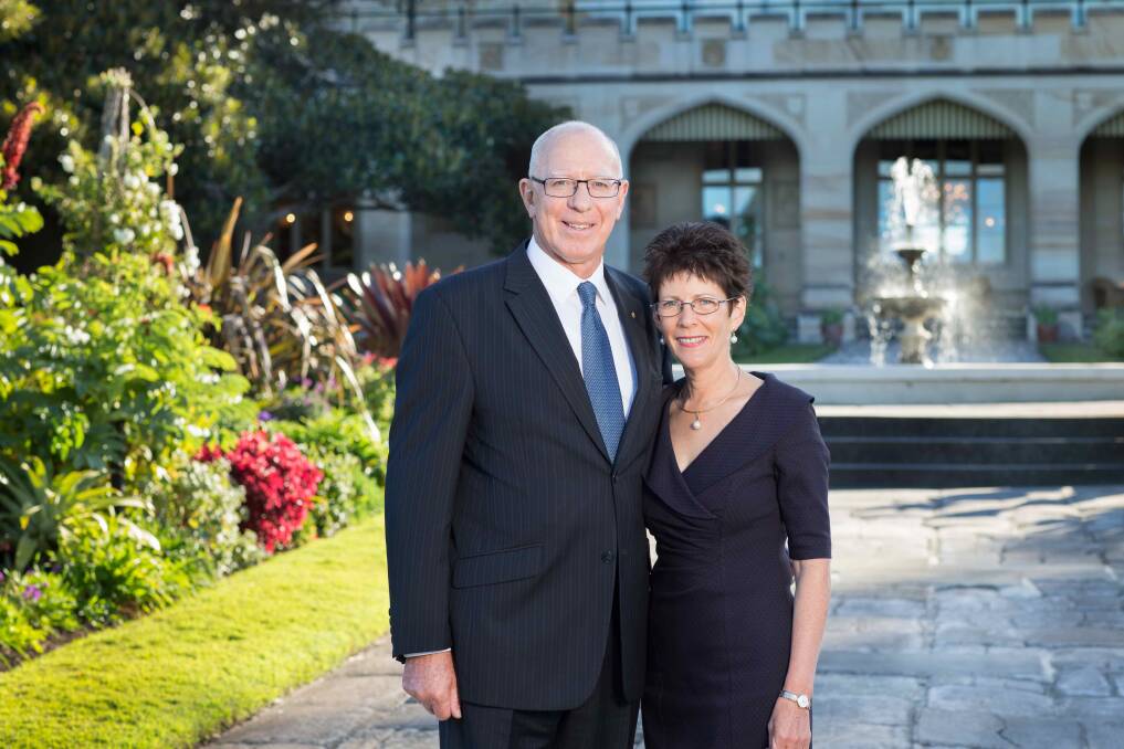 The Vice Regal couple, His Excellency General The Honourable David Hurley and Mrs Linda Hurley.