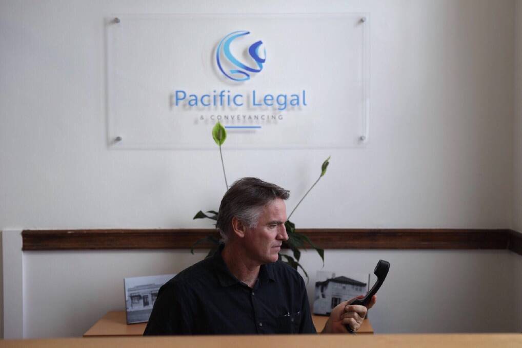 Rob Oakeshott at Pacific Legal in Dorrigo