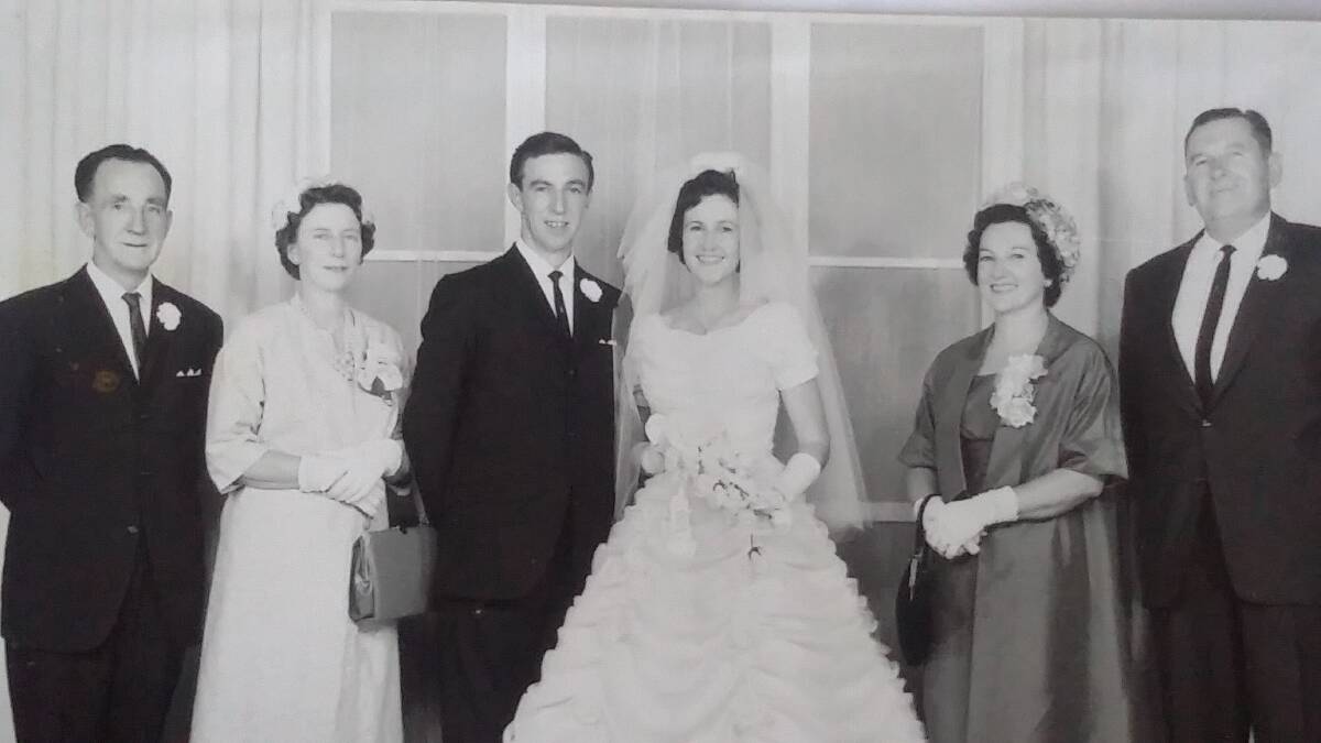 Married in Bellingen’s Presbyterian Church on March 14, 1964 